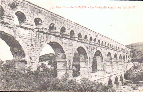 Cartes postales anciennes > CARTES POSTALES > carte postale ancienne > cartes-postales-ancienne.com Gard 30 Vers Pont Du Gard