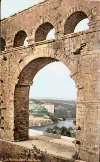 Cartes postales anciennes > CARTES POSTALES > carte postale ancienne > cartes-postales-ancienne.com Gard 30 Vers Pont Du Gard