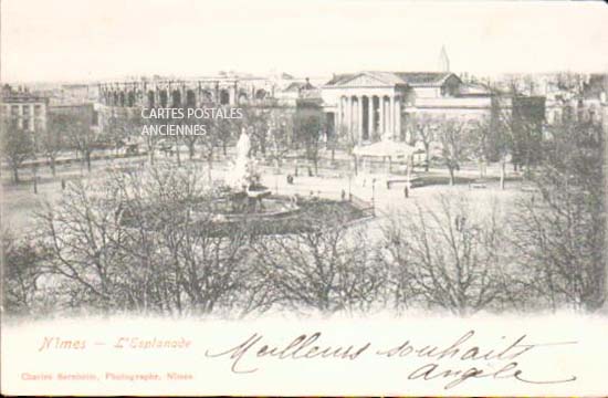 Cartes postales anciennes > CARTES POSTALES > carte postale ancienne > cartes-postales-ancienne.com Gard 30 Nimes