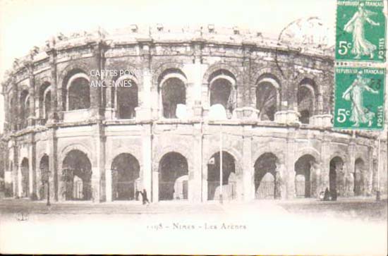 Cartes postales anciennes > CARTES POSTALES > carte postale ancienne > cartes-postales-ancienne.com Gard 30 Nimes