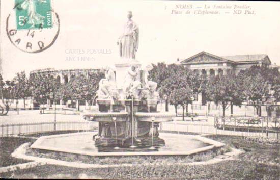 Cartes postales anciennes > CARTES POSTALES > carte postale ancienne > cartes-postales-ancienne.com Gard 30 Nimes