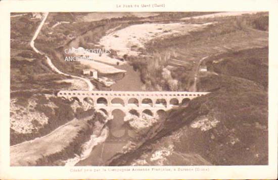 Cartes postales anciennes > CARTES POSTALES > carte postale ancienne > cartes-postales-ancienne.com Gard 30 Vers Pont Du Gard