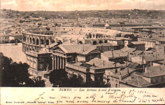 Cartes postales anciennes > CARTES POSTALES > carte postale ancienne > cartes-postales-ancienne.com Gard 30 Nimes