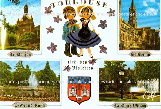 Cartes postales anciennes > CARTES POSTALES > carte postale ancienne > cartes-postales-ancienne.com Occitanie Haute garonne