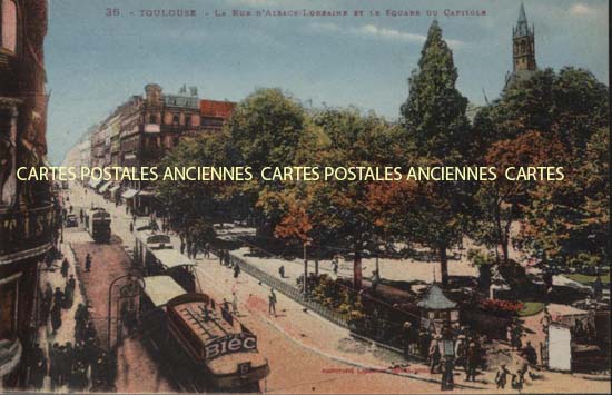 Cartes postales anciennes > CARTES POSTALES > carte postale ancienne > cartes-postales-ancienne.com Occitanie Haute garonne Toulouse