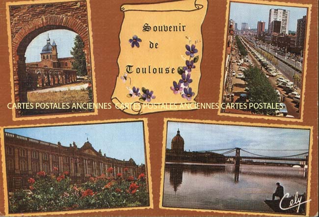 Cartes postales anciennes > CARTES POSTALES > carte postale ancienne > cartes-postales-ancienne.com Occitanie Haute garonne Toulouse