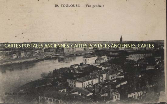 Cartes postales anciennes > CARTES POSTALES > carte postale ancienne > cartes-postales-ancienne.com Occitanie Haute garonne Toulouse