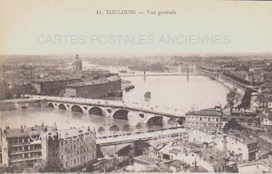 Cartes postales anciennes > CARTES POSTALES > carte postale ancienne > cartes-postales-ancienne.com Occitanie Haute garonne Toulouse