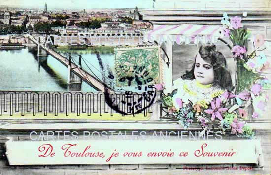 Cartes postales anciennes > CARTES POSTALES > carte postale ancienne > cartes-postales-ancienne.com Occitanie Haute garonne Toulouse