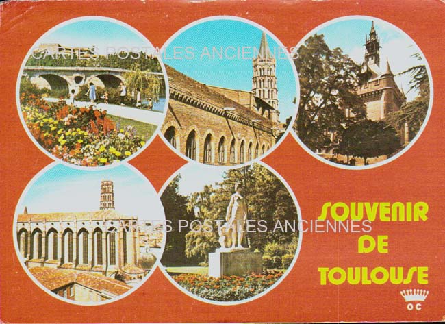 Cartes postales anciennes > CARTES POSTALES > carte postale ancienne > cartes-postales-ancienne.com Occitanie Haute garonne Toulouse