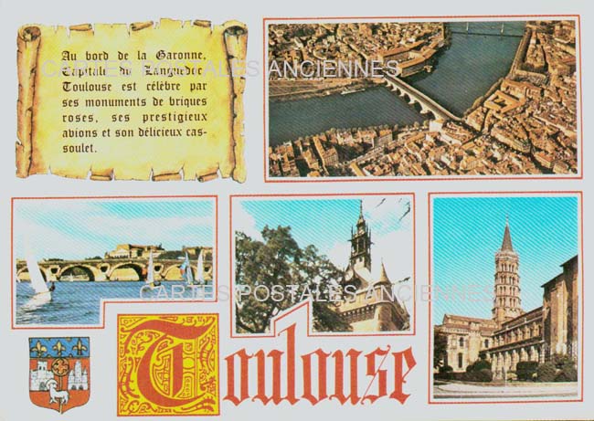 Cartes postales anciennes > CARTES POSTALES > carte postale ancienne > cartes-postales-ancienne.com Occitanie Haute garonne Toulouse