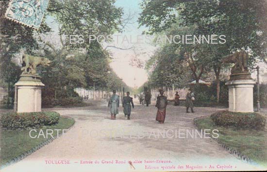 Cartes postales anciennes > CARTES POSTALES > carte postale ancienne > cartes-postales-ancienne.com Occitanie Haute garonne Toulouse