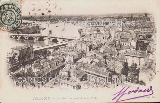 Cartes postales anciennes > CARTES POSTALES > carte postale ancienne > cartes-postales-ancienne.com Occitanie Haute garonne Toulouse