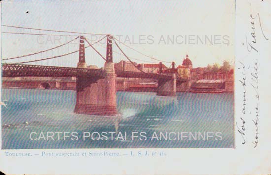 Cartes postales anciennes > CARTES POSTALES > carte postale ancienne > cartes-postales-ancienne.com Occitanie Haute garonne Toulouse