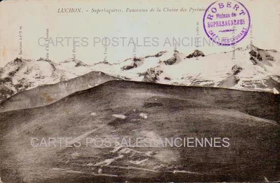 Cartes postales anciennes > CARTES POSTALES > carte postale ancienne > cartes-postales-ancienne.com Occitanie Haute garonne Bagneres De Luchon