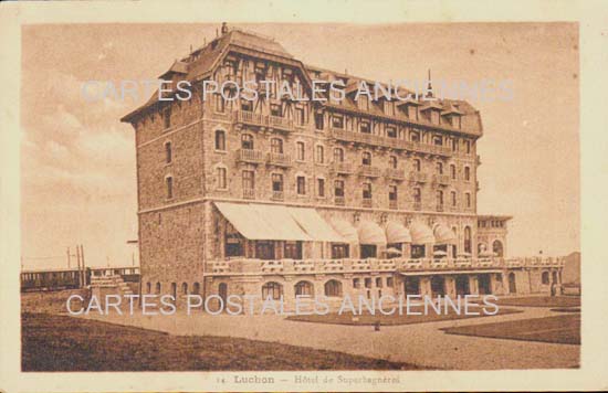 Cartes postales anciennes > CARTES POSTALES > carte postale ancienne > cartes-postales-ancienne.com Occitanie Haute garonne Bagneres De Luchon