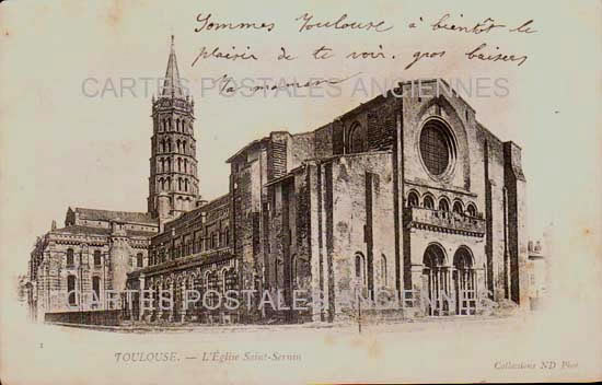 Cartes postales anciennes > CARTES POSTALES > carte postale ancienne > cartes-postales-ancienne.com Occitanie Haute garonne Toulouse