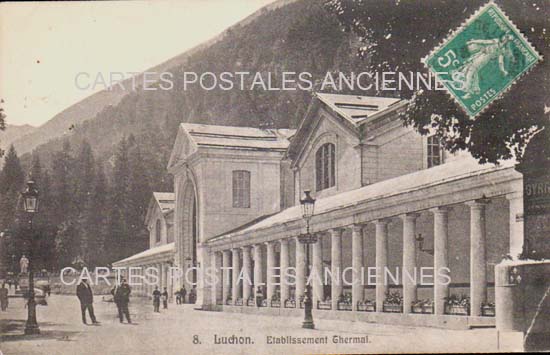 Cartes postales anciennes > CARTES POSTALES > carte postale ancienne > cartes-postales-ancienne.com Occitanie Haute garonne Bagneres De Luchon