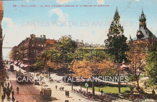 Cartes postales anciennes > CARTES POSTALES > carte postale ancienne > cartes-postales-ancienne.com Occitanie Haute garonne Toulouse