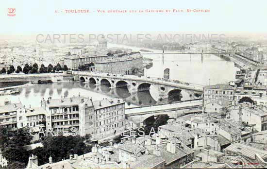 Cartes postales anciennes > CARTES POSTALES > carte postale ancienne > cartes-postales-ancienne.com Occitanie Haute garonne Toulouse