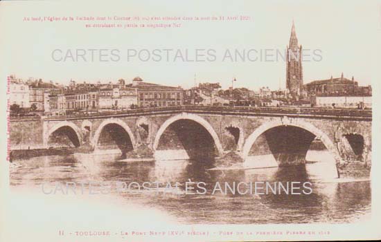 Cartes postales anciennes > CARTES POSTALES > carte postale ancienne > cartes-postales-ancienne.com Occitanie Haute garonne Toulouse