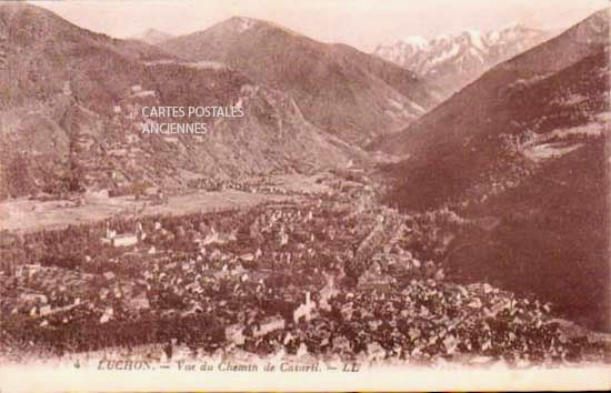 Cartes postales anciennes > CARTES POSTALES > carte postale ancienne > cartes-postales-ancienne.com Occitanie Haute garonne Bagneres De Luchon