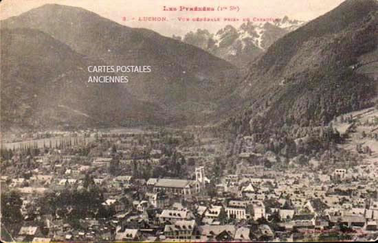 Cartes postales anciennes > CARTES POSTALES > carte postale ancienne > cartes-postales-ancienne.com Occitanie Haute garonne Bagneres De Luchon