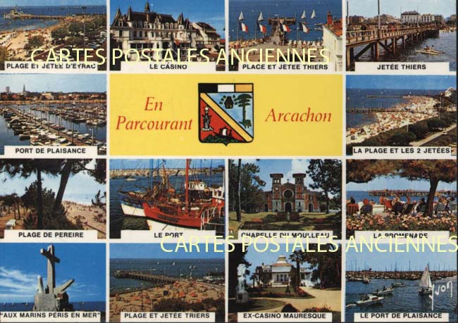 Cartes postales anciennes > CARTES POSTALES > carte postale ancienne > cartes-postales-ancienne.com Nouvelle aquitaine Arcachon