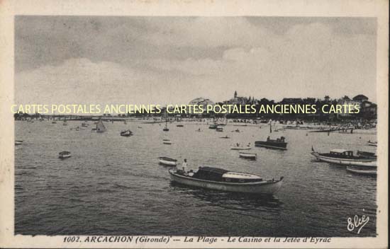 Cartes postales anciennes > CARTES POSTALES > carte postale ancienne > cartes-postales-ancienne.com Nouvelle aquitaine Arcachon