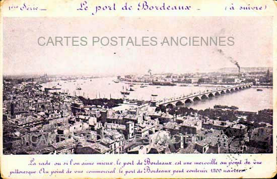 Cartes postales anciennes > CARTES POSTALES > carte postale ancienne > cartes-postales-ancienne.com Nouvelle aquitaine Bordeaux