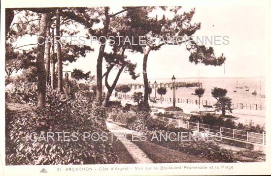 Cartes postales anciennes > CARTES POSTALES > carte postale ancienne > cartes-postales-ancienne.com Nouvelle aquitaine Arcachon