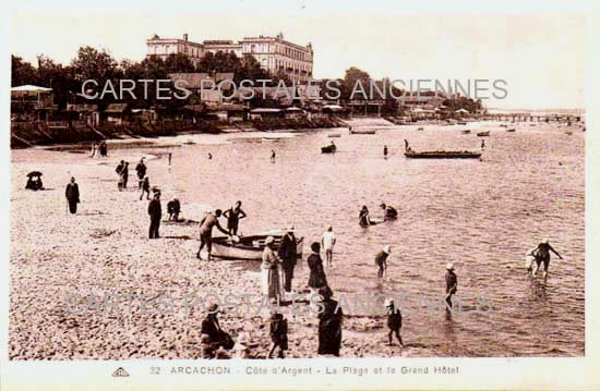 Cartes postales anciennes > CARTES POSTALES > carte postale ancienne > cartes-postales-ancienne.com Nouvelle aquitaine Arcachon