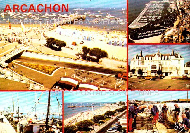 Cartes postales anciennes > CARTES POSTALES > carte postale ancienne > cartes-postales-ancienne.com Nouvelle aquitaine Gironde Arcachon