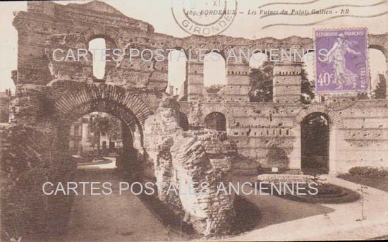 Cartes postales anciennes > CARTES POSTALES > carte postale ancienne > cartes-postales-ancienne.com Nouvelle aquitaine Gironde Bordeaux