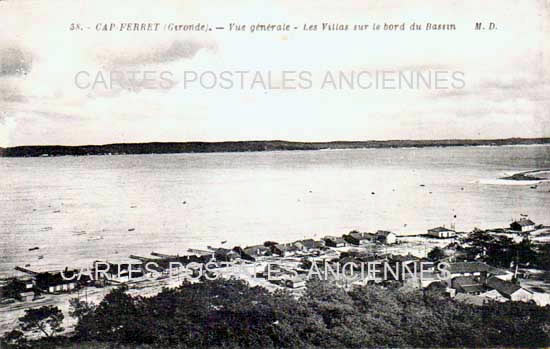 Cartes postales anciennes > CARTES POSTALES > carte postale ancienne > cartes-postales-ancienne.com Nouvelle aquitaine Gironde Cap Ferret