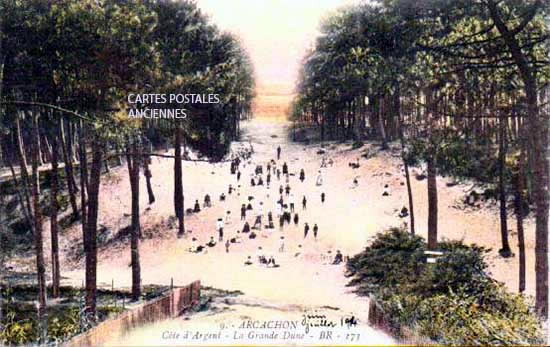 Cartes postales anciennes > CARTES POSTALES > carte postale ancienne > cartes-postales-ancienne.com Nouvelle aquitaine Gironde Arcachon