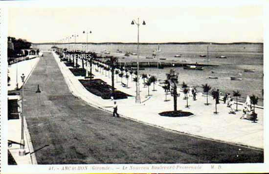 Cartes postales anciennes > CARTES POSTALES > carte postale ancienne > cartes-postales-ancienne.com Nouvelle aquitaine Gironde Arcachon