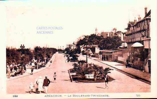 Cartes postales anciennes > CARTES POSTALES > carte postale ancienne > cartes-postales-ancienne.com Nouvelle aquitaine Gironde Arcachon