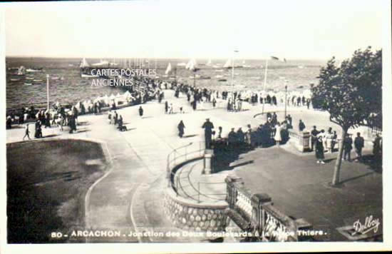 Cartes postales anciennes > CARTES POSTALES > carte postale ancienne > cartes-postales-ancienne.com Nouvelle aquitaine Gironde Arcachon