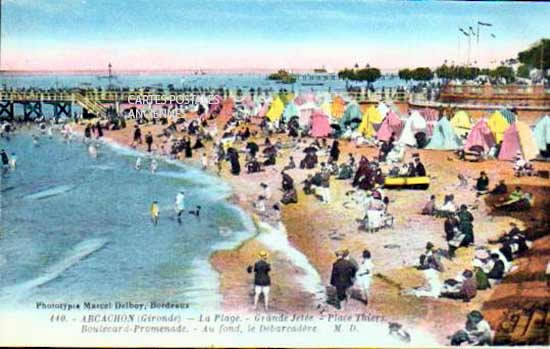 Cartes postales anciennes > CARTES POSTALES > carte postale ancienne > cartes-postales-ancienne.com Nouvelle aquitaine Gironde Arcachon