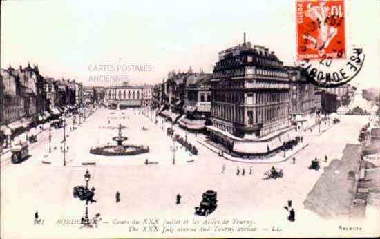 Cartes postales anciennes > CARTES POSTALES > carte postale ancienne > cartes-postales-ancienne.com Nouvelle aquitaine Gironde Bordeaux