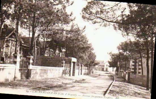 Cartes postales anciennes > CARTES POSTALES > carte postale ancienne > cartes-postales-ancienne.com Nouvelle aquitaine Gironde Lacanau Ocean