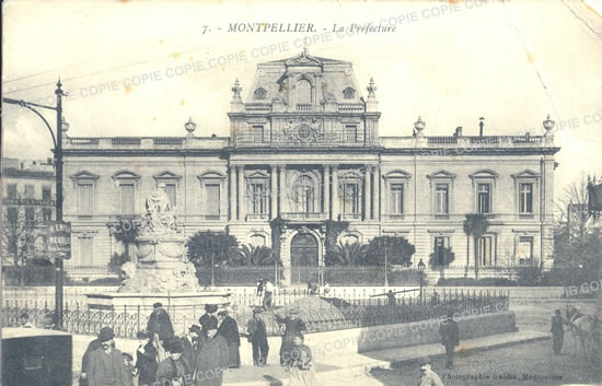 Cartes postales anciennes > CARTES POSTALES > carte postale ancienne > cartes-postales-ancienne.com Occitanie Herault Montpellier