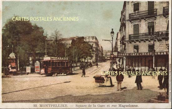 Cartes postales anciennes > CARTES POSTALES > carte postale ancienne > cartes-postales-ancienne.com Herault 34 Montpellier