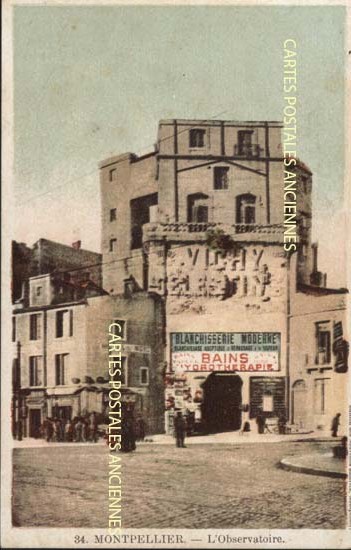 Cartes postales anciennes > CARTES POSTALES > carte postale ancienne > cartes-postales-ancienne.com Herault 34 Montpellier