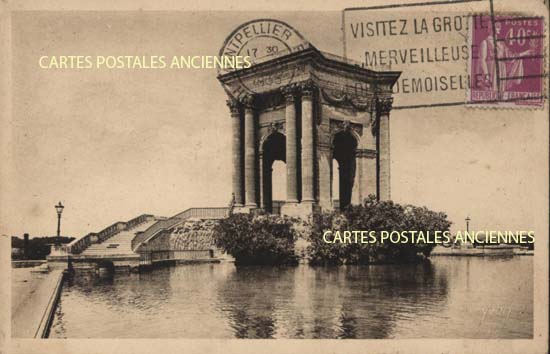 Cartes postales anciennes > CARTES POSTALES > carte postale ancienne > cartes-postales-ancienne.com Herault 34 Montpellier