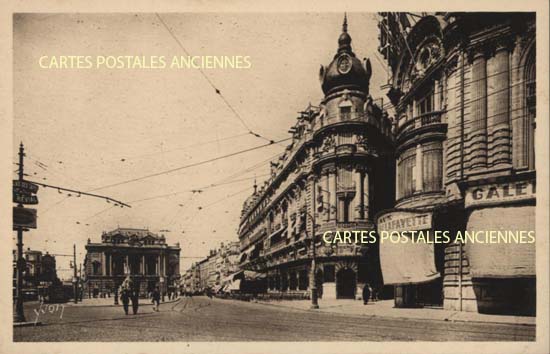 Cartes postales anciennes > CARTES POSTALES > carte postale ancienne > cartes-postales-ancienne.com Herault 34 Montpellier