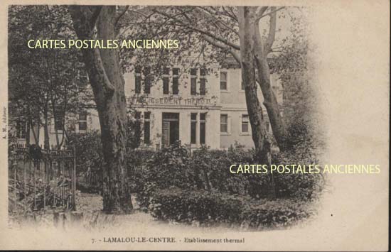 Cartes postales anciennes > CARTES POSTALES > carte postale ancienne > cartes-postales-ancienne.com Herault 34 Lamalou Les Bains