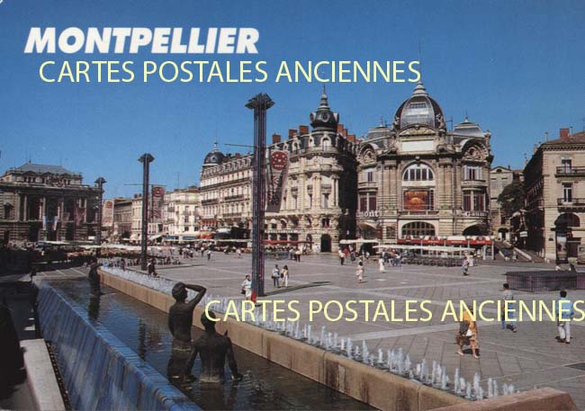 Cartes postales anciennes > CARTES POSTALES > carte postale ancienne > cartes-postales-ancienne.com Herault 34 Montpellier