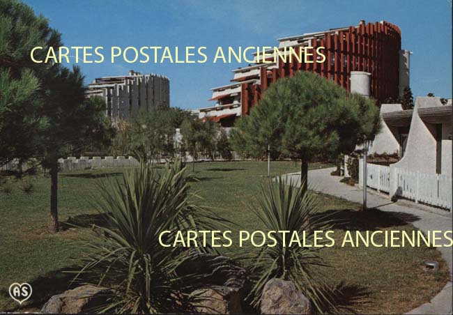 Cartes postales anciennes > CARTES POSTALES > carte postale ancienne > cartes-postales-ancienne.com Herault 34 La Grande Motte